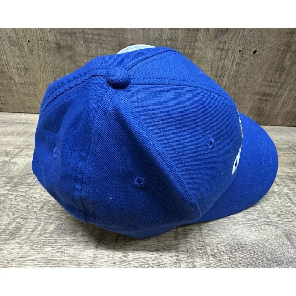 Corona men baseball hat cap in royal blue with embroidered logo adjustable strap